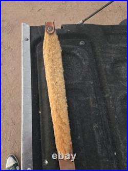 Bianchi Cobra White Stitched Tooled Sheep Backed Leather Rifle Sling