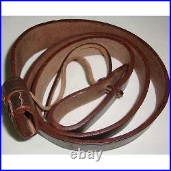 British WWI & WWII Lee Enfield SMLE Leather Rifle Sling 5 Units D364