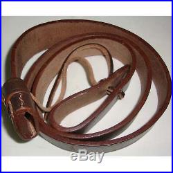 British WWI & WWII Lee Enfield SMLE Leather Rifle Sling 5 Units sv574