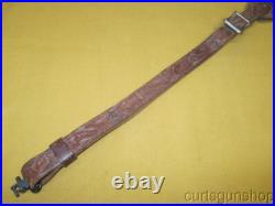 Brown Leather Padded Rifle Sling 1 Inch with Swivels and Chrome Buckle Brown Leather Padded Rifle Sling 1 Inch with Swivels and Chrome Buckle