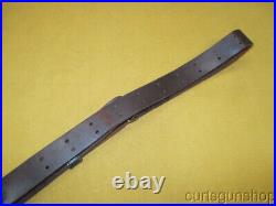 Brown Leather Rifle Sling 1903 Military Style No 2