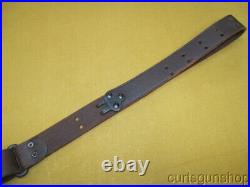 Brown Leather Rifle Sling 1903 Military Style No 3