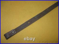 Brown Leather Rifle Sling European 1 Inch