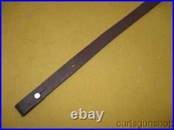 Brown Leather Rifle Sling European 1 Inch