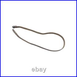 Brown Leather Rifle Sling Israeli K-98 Mauser Original Marked And Numbered