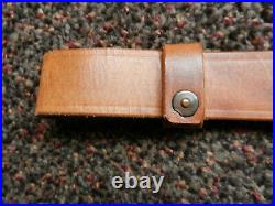 Brown Leather Rifle Sling- Lee Enfield SMLE, Long Lee, Martini Henry, Snider P14