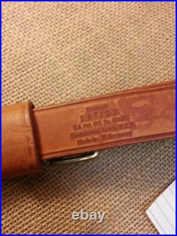 Brownell's Latigo German Leather Rifle Sling with Swivels Brownell's Latigo German Leather Rifle Sling with Swivels