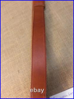 Brownell's Latigo German Leather Rifle Sling with Swivels Brownell's Latigo German Leather Rifle Sling with Swivels