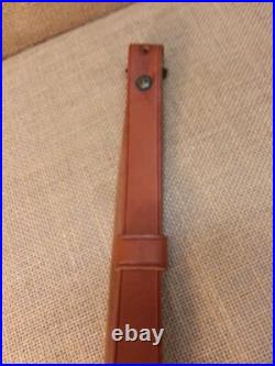 Brownell's Latigo German Leather Rifle Sling with Swivels Brownell's Latigo German Leather Rifle Sling with Swivels