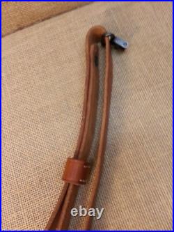 Brownell's Latigo German Leather Rifle Sling with Swivels Brownell's Latigo German Leather Rifle Sling with Swivels