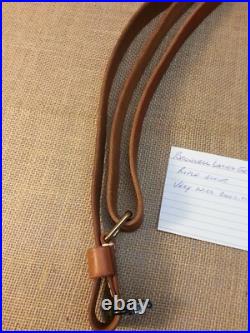 Brownell's Latigo German Leather Rifle Sling with Swivels Brownell's Latigo German Leather Rifle Sling with Swivels
