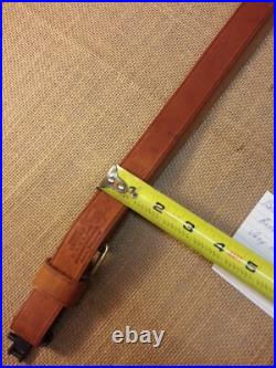Brownell's Latigo German Leather Rifle Sling with Swivels Brownell's Latigo German Leather Rifle Sling with Swivels
