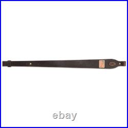 Browning Freedom Rifle Sling, 25.50-28, Adjustable, Dark Brown Leather #122616