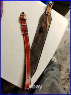 Browning Leather Shotgun Or Rifle Sling
