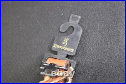 Browning Leather Sling with Buffalo Nickel Coins Riifle Shotgun BNWT #122602 F/S
