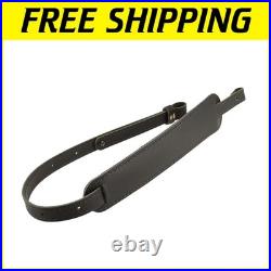 Buffalo Leather Rifle Sling Black