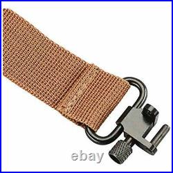 Butler Creek Featherlight Rifle Sling withswivels 190031, Brown