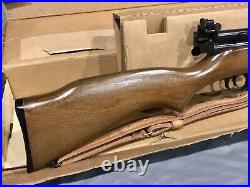 CMP Crosman 160 Air Rifle. 22 Cal. With Leather Sling Mossberg S331 Peep Sight
