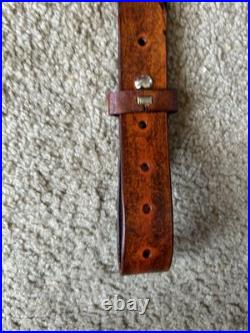 COON DOG? Custom Leather Rifle Sling Hand Tooled And Made in the USA