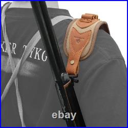 Canvas Leather Rifle Shell Holder Sling for 30-30.30-06.45-70.308cal 12GA