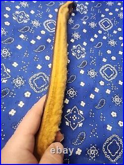Cobra Bianchi Cobra #70 White Stitched Tooled Sheep Backed Leather Rifle Sling