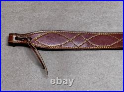 Cobra Leather Gun Sling One Piece Premium Quality Rare Fantastic Condition Read