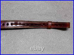 Cobra Leather Gun Sling One Piece Premium Quality Rare Fantastic Condition Read
