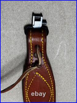 Cobra Leather Gun Sling One Piece Premium Quality Rare Fantastic Condition Read