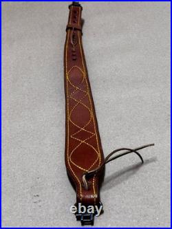 Cobra Leather Gun Sling One Piece Premium Quality Rare Fantastic Condition Read