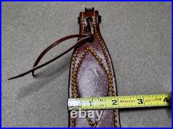 Cobra Leather Gun Sling One Piece Premium Quality Rare Fantastic Condition Read