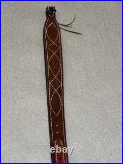 Cobra Leather Gun Sling One Piece Premium Quality Rare Fantastic Condition Read