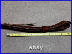 Cobra Leather Gun Sling One Piece Premium Quality Rare Fantastic Condition Read