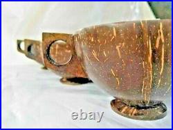 Coconut Shell Cup Set, 100% Handmade Ceylon Traditional Ecofriendly Natural Mug