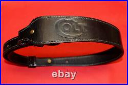 Colt / Sauer Rifle Real Leather Sling Black