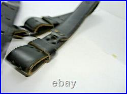 Colt, marked, Vintage Black Leather Rifle Sling, good condition, Rare