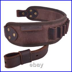 Combo of Rifle Buttstock Holder. 308.45/70.44 410GA with Gun Sling in Coffee Combo of Rifle Buttstock Holder. 308.45/70.44 410GA with Gun Sling in Coffee