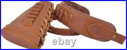 Comfort Fit Leather Buttstock Gun Holder & Adjustable Sling for. 30.45 Calibers Comfort Fit Leather Buttstock Gun Holder & Adjustable Sling for. 30.45 Calibers