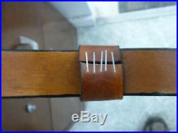 Custom Built Handcrafted by Amish leathersmith Leather Rifle/Shotgun Slings