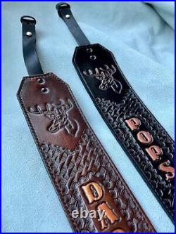 Custom Leather Rifle/ Shotgung Sling