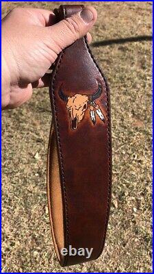 Custom Leather Rifle Sling