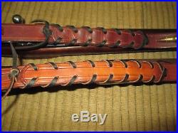 Custom, adjustable Traditional Leather Rifle Sling Built to your order