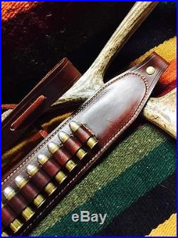 Custom leather ammo sling Made int he good ole USA! Made to last