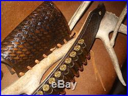 Custom leather stock wrap And Sling Combo Made in the USA Marlin 1895 45-70
