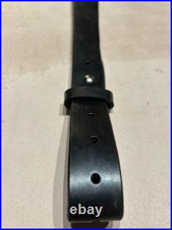 DEATH # 1 Custom Leather Rifle Sling Hand Tooled and Handmade in the USA