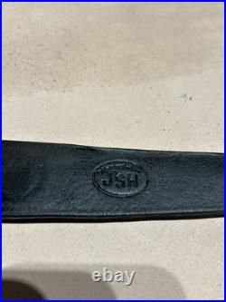 DEATH # 1 Custom Leather Rifle Sling Hand Tooled and Handmade in the USA