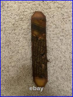 Davranov KHYBER PASS Sling pad With Distressed Shemagh And Padded Leather