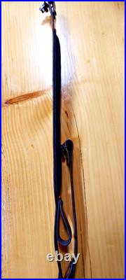 Deer Custom made leather padded rifle or shotgun sling, made in the U. S. A Deer Custom made leather padded rifle or shotgun sling, made in the U. S. A
