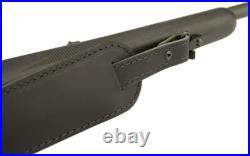 Durable Buffalo Leather Rifle Sling Adjustable Length with Stylish Stitching