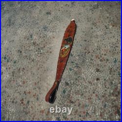 Exclusive Handcrafted Leather Rifle/Shotgun Sling Made In USA, Adjustable