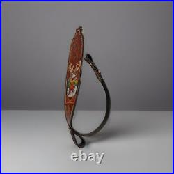 Exclusive Handcrafted Leather Rifle/Shotgun Sling Made In USA, Adjustable